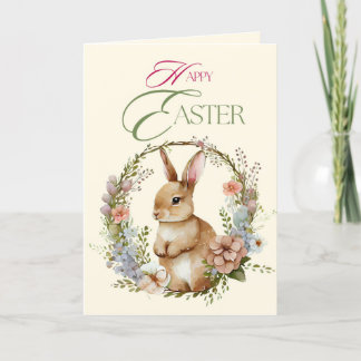 Happy Easter Holiday Card