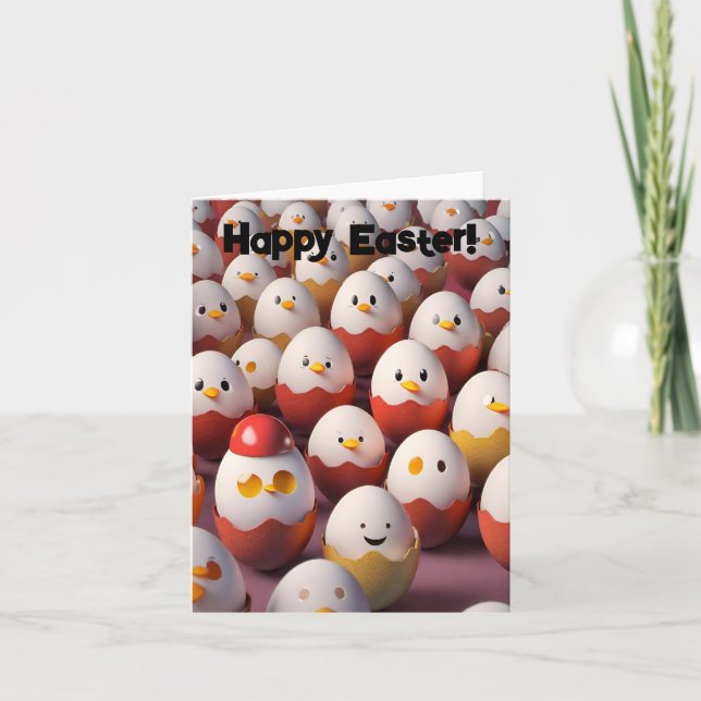 Happy Easter Holiday Card (Front)