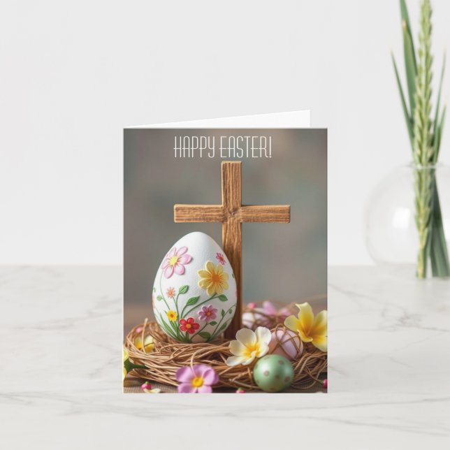 Happy Easter Holiday Card (Front)