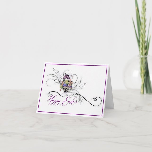 Happy Easter Holiday Card (Front)