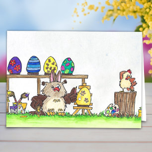 Happy Easter Holiday Card