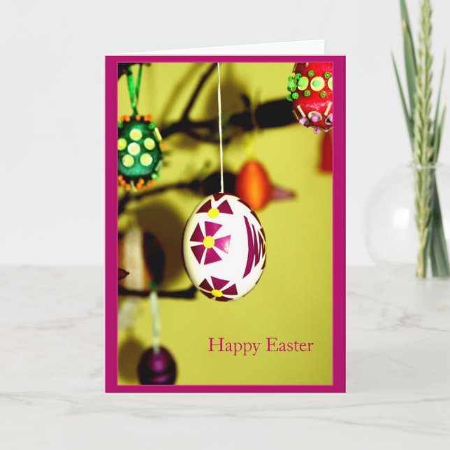 Happy Easter Holiday Card (Front)