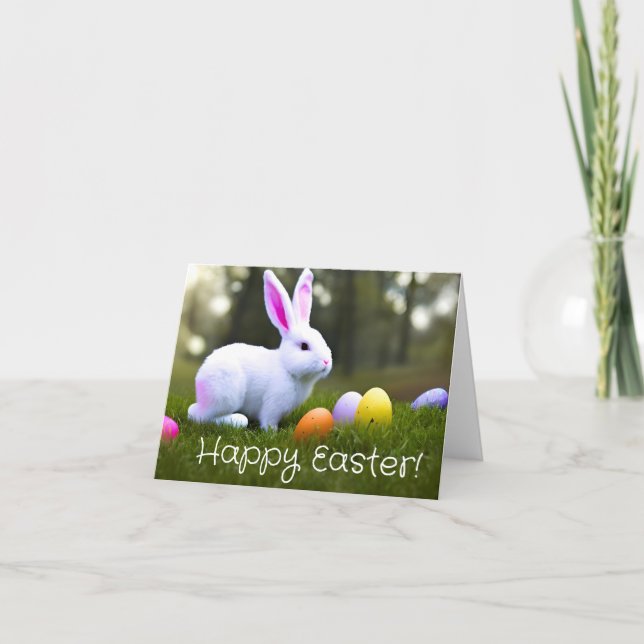 Happy Easter Holiday Card (Front)