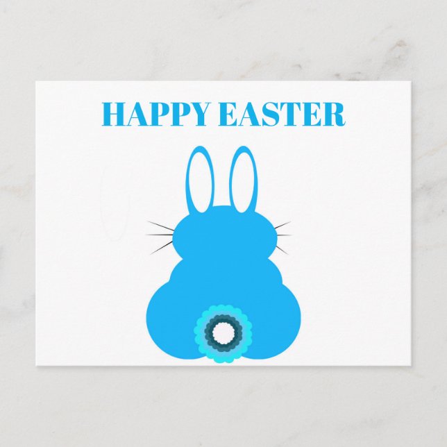 Happy Easter Holiday Postcard (Front)