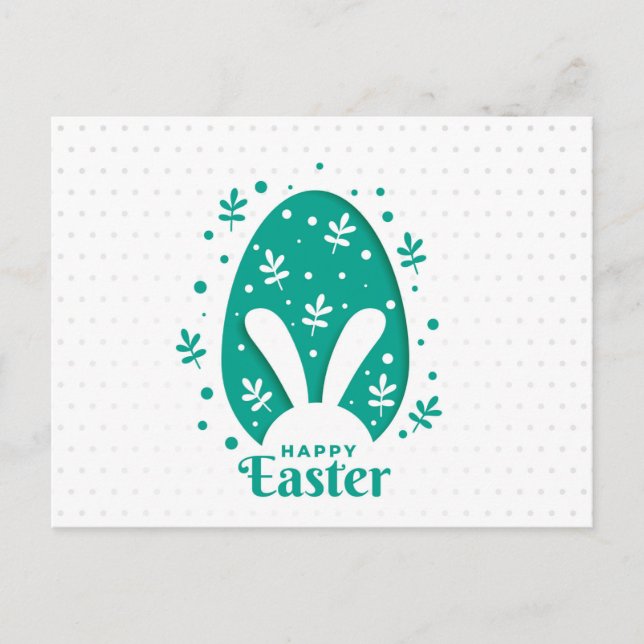 Happy Easter  Holiday Postcard (Front)