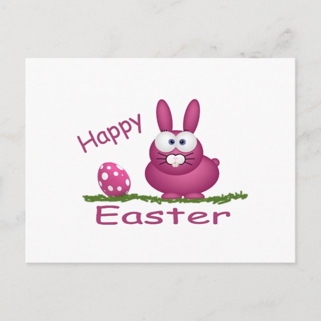 Happy Easter Holiday Postcard (Front)