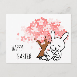 Happy Easter Holiday Postcard