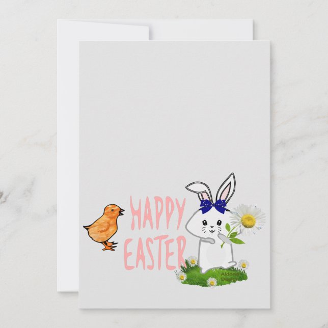 Happy Easter Invitation (Front)