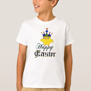 ♫♥Happy Easter Irish King Chicken Kids' T-Shirt♥♪ T-Shirt