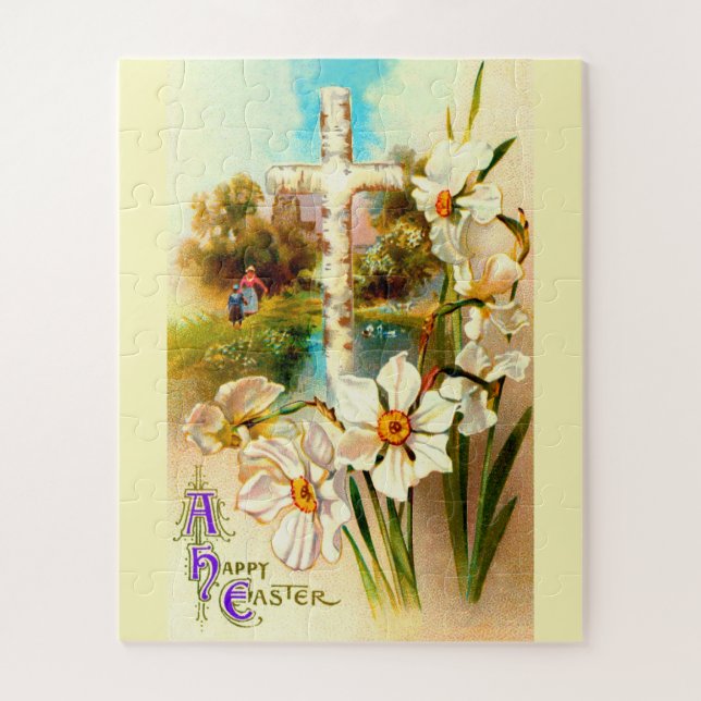 Happy Easter Jigsaw Puzzle (Vertical)