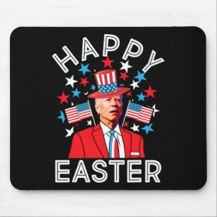 Happy Easter Joe Biden 4th Of July Memorial Indepe Mouse Pad