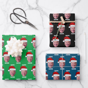 Happy Easter Joe Biden 4th of July Wrapping Paper Sheet