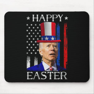 Happy Easter Joe Biden Confused 4th Of July Indepe Mouse Pad