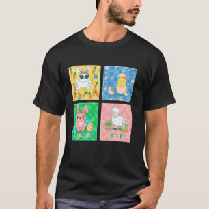 Happy Easter Joyful Cute Adorable Festive Bunny T-Shirt