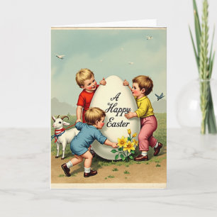 Happy Easter Joyful Kids Card