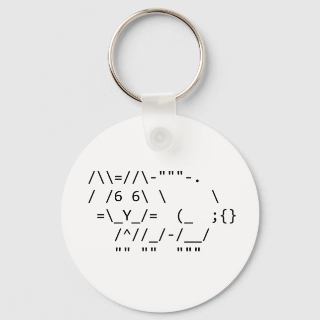 Happy Easter Key Ring (Front)