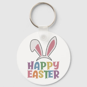 Happy Easter Key Ring