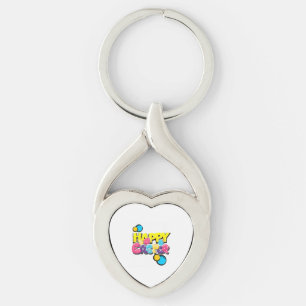 Happy Easter Key Ring