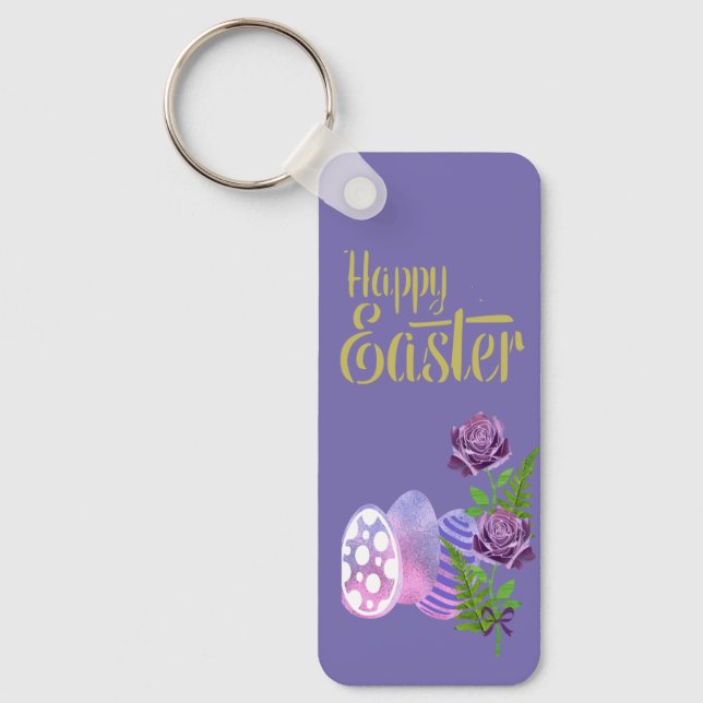 Happy Easter Key Ring (Front)