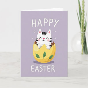 Happy Easter Kitty Card