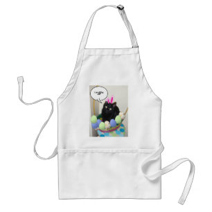Happy Easter Kitty Standard Apron