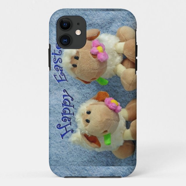 Happy Easter Lambs Case-Mate iPhone Case (Back)