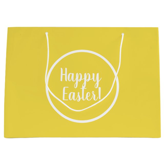 Happy Easter! - Large Gift Bag (Front)