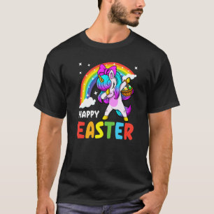 Happy Easter Magical Unicorn Squad Lenten Season H T-Shirt