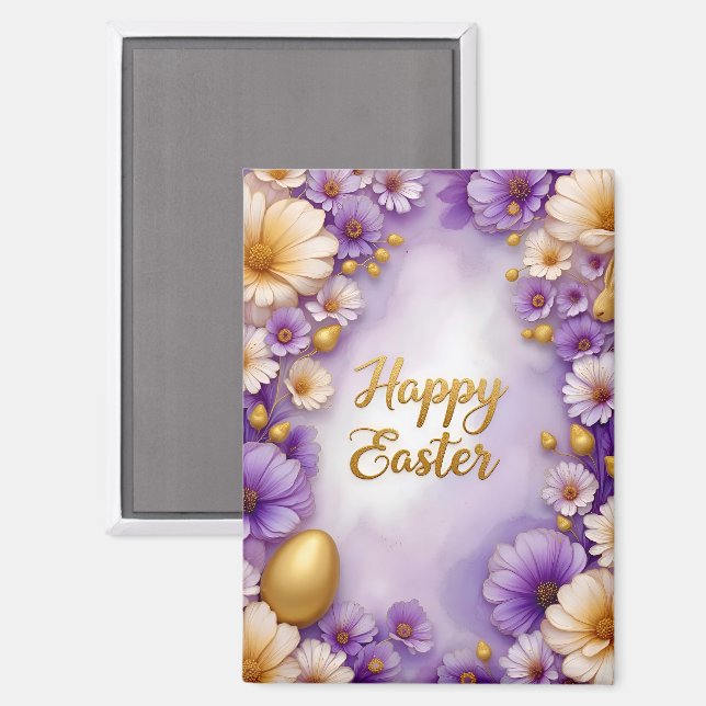 ~ HAPPY EASTER ~  Magnet (Front/Back)
