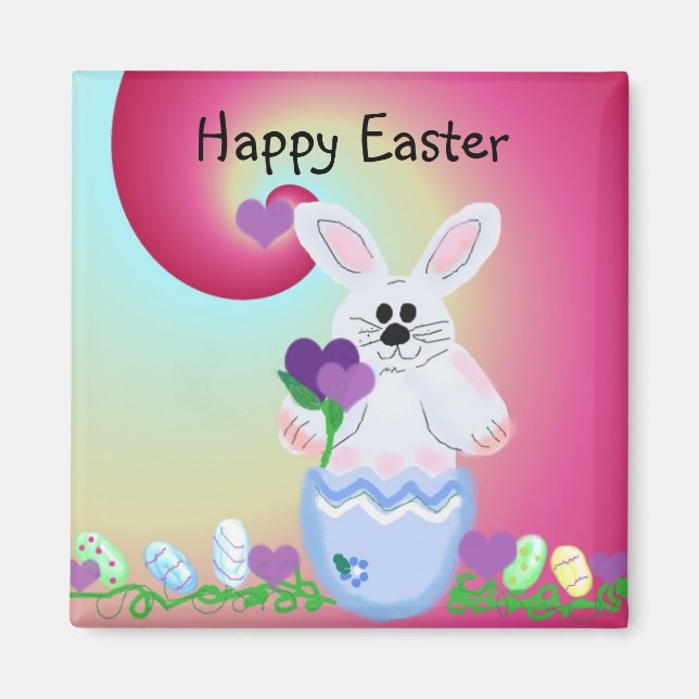 Happy Easter Magnet (Front)