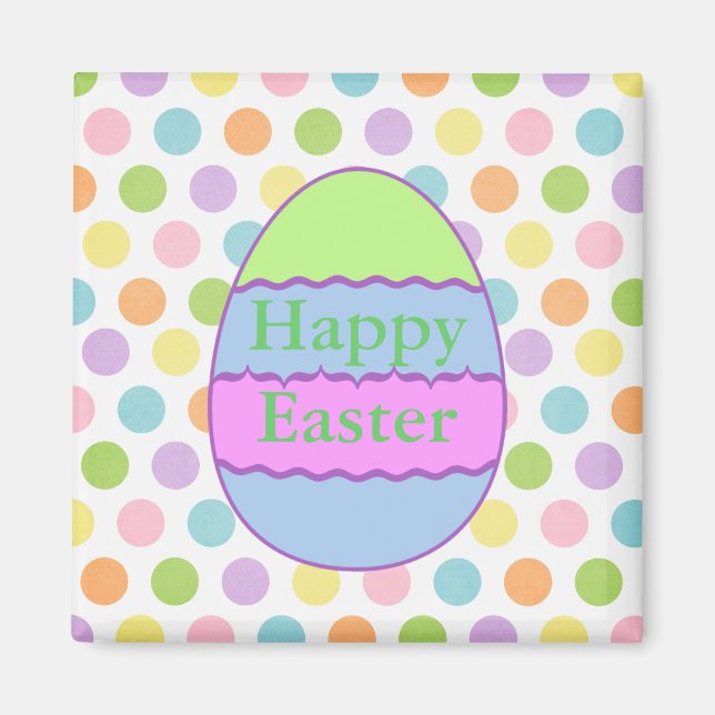 Happy Easter Magnet (Front)