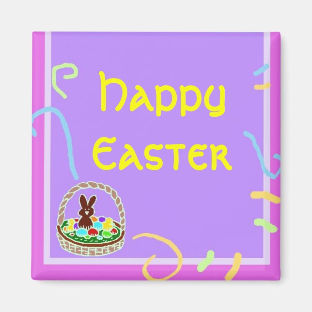 Happy Easter Magnet (Front)