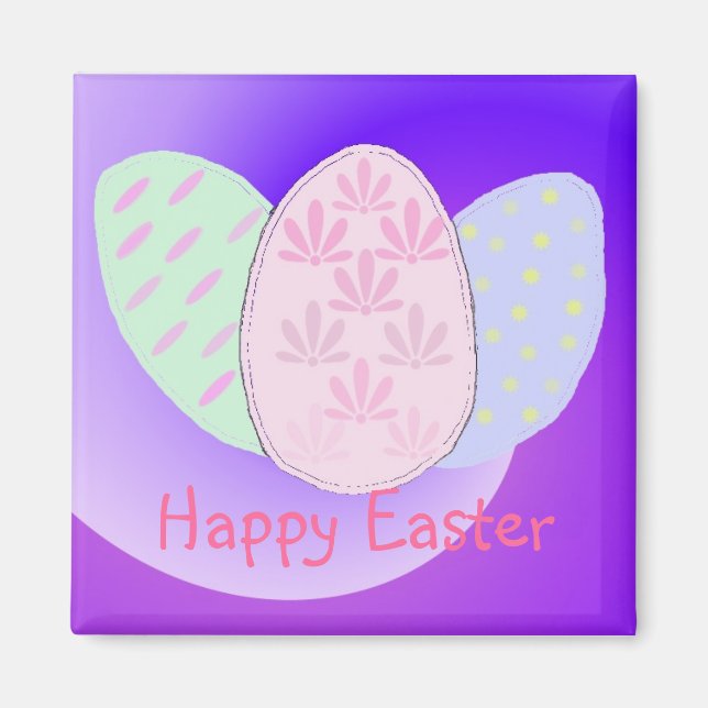 Happy Easter Magnet (Front)