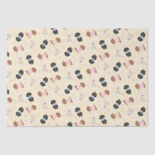 Happy Easter Maltipoo Dogs Tissue Paper