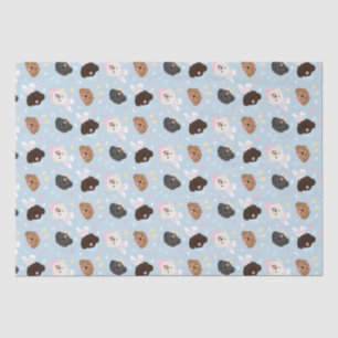 Happy Easter Maltipoo Dogs Tissue Paper
