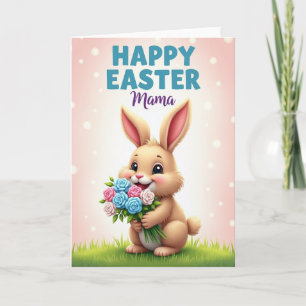 Happy Easter Mama Rabbit Card