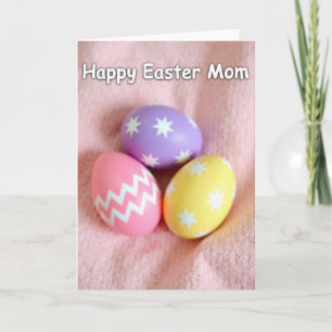 Happy Easter Mom Greeting Card