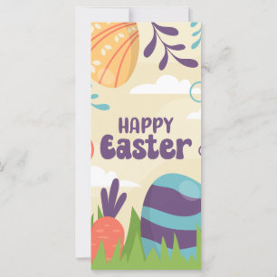 Happy Easter Money Holder Gift Card Chocolate Egg