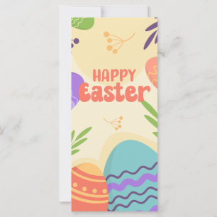 Happy Easter Money Holder Gift Card Chocolate Egg