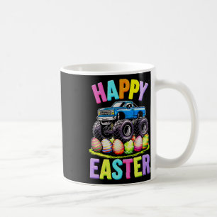 Happy Easter Monster Truck Colourful Egg Hunt  Coffee Mug