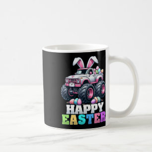 Happy Easter Monster Truck Easter Bunny Monster Tr Coffee Mug