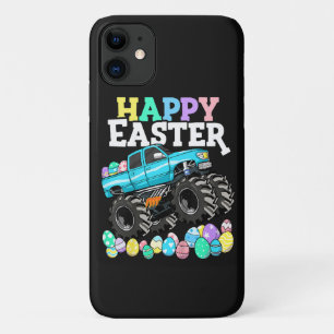 Happy Easter Monster Truck Easter Eggs iPhone 11 Case