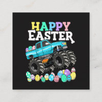 Happy Easter Monster Truck Easter Eggs