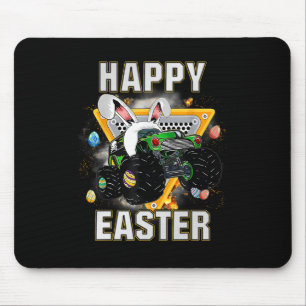 Happy Easter Monster Truck Easter Eggs Toddler Kid Mouse Pad