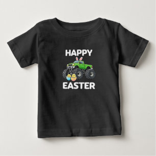 Happy Easter Monster Truck Kids Holiday Baby T-Shirt