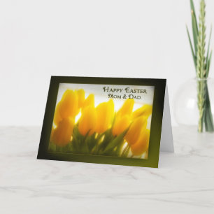 Happy Easter Mum and Dad Holiday Card
