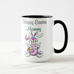 Happy Easter Mummy Ringer Mug