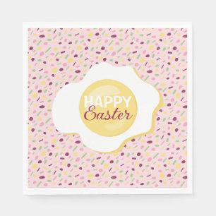 Happy Easter. Napkin