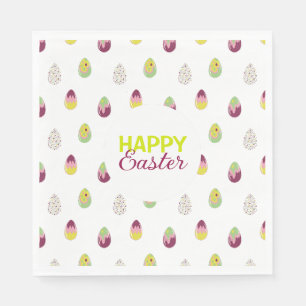 Happy Easter. Napkin