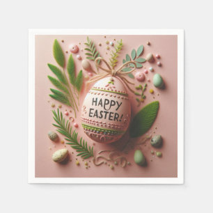Happy Easter Napkin
